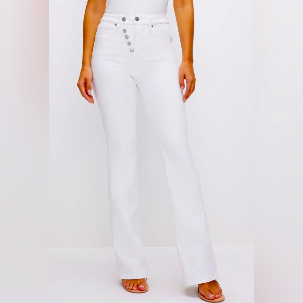 Good American White Denim Jeans size 20